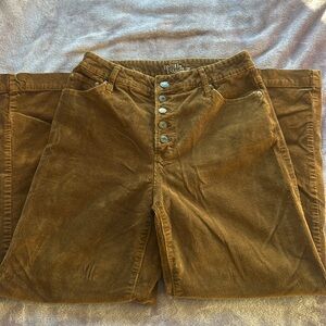 Brown Wide Leg Pants